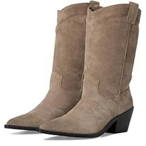 Steve Madden Taupe Heeled Boots